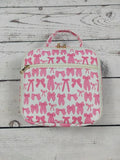 Pink Bow Lunch Box