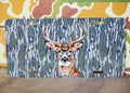 Camo Deer License Plate Tag