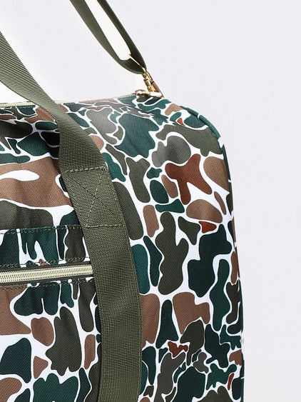 Green Camo Duffle Bag