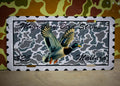 Mallard Stamp License Plate Tag
