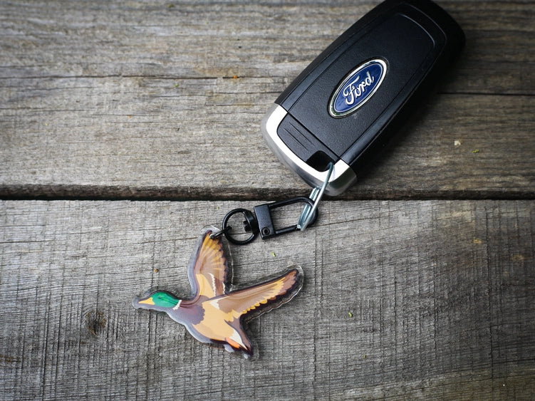 Mallard Duck KeyChain
