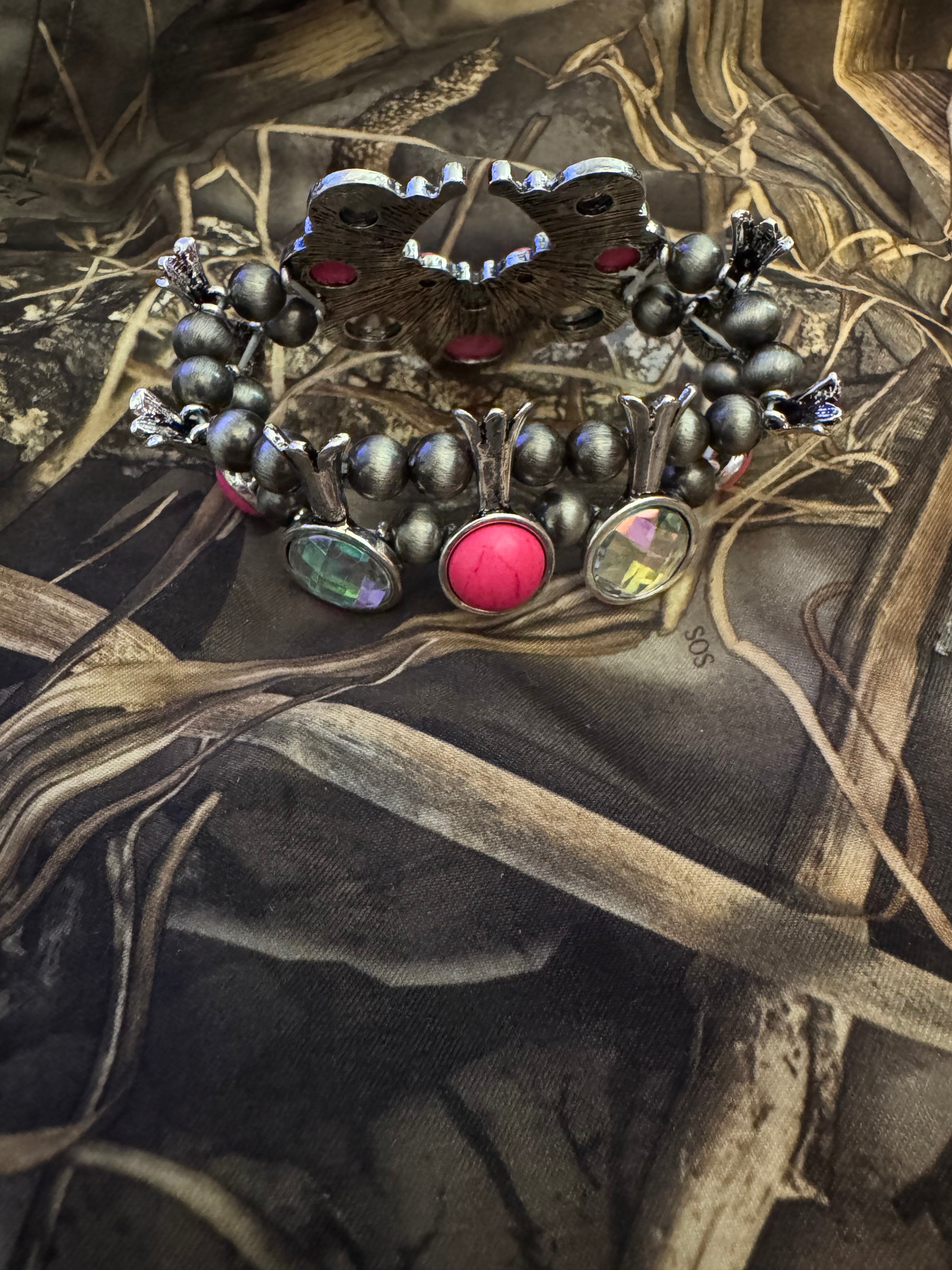 Cosmic Western Squash Blossom Bracelet