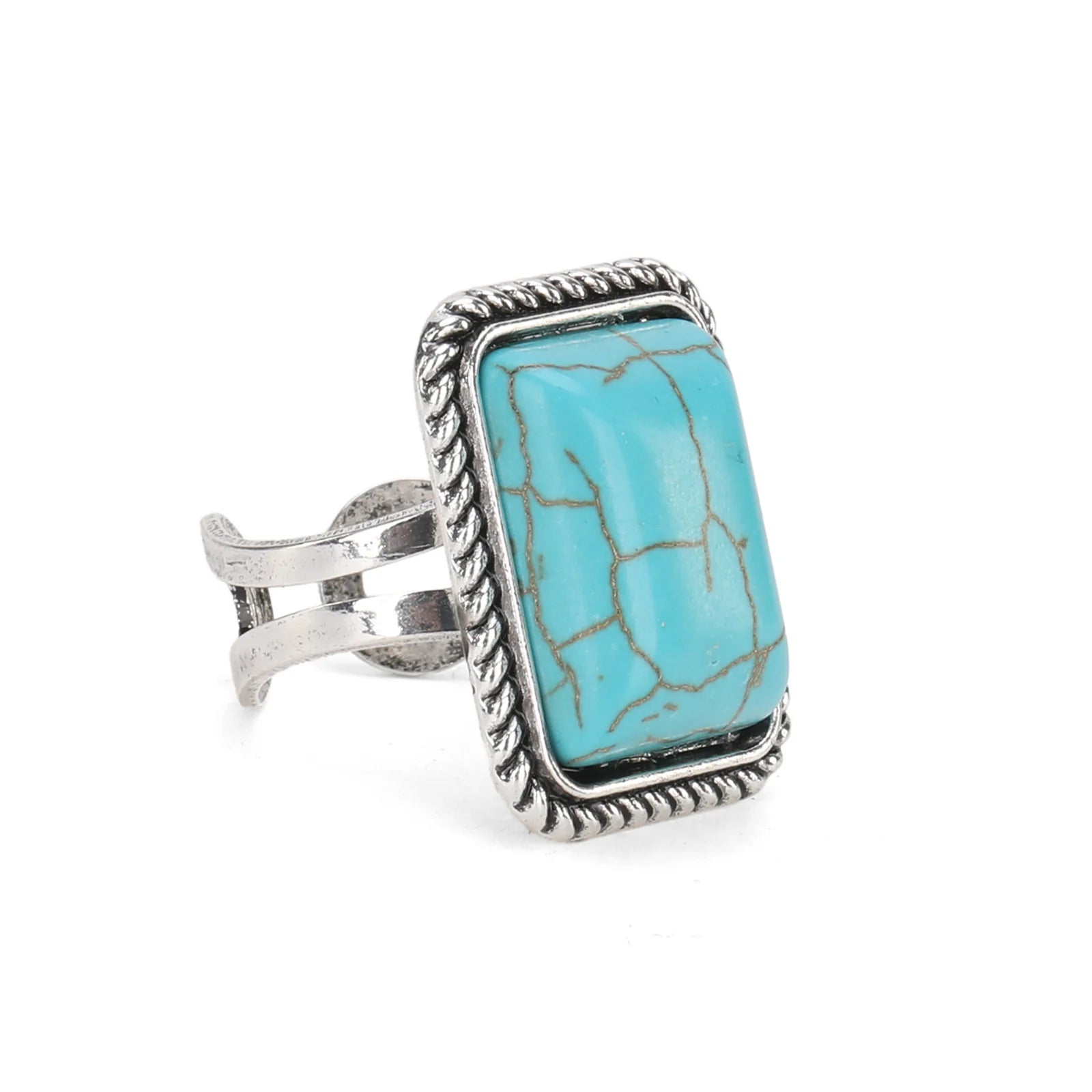 Rustic Couture Vintage Cuff Ring
