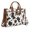 Wrangler Work Tote ( Brown Cow Print )