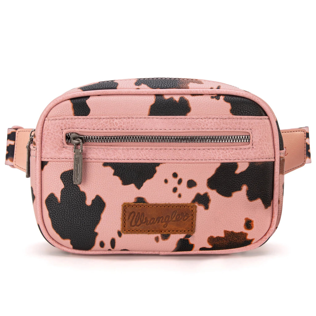 Wrangler Cow Print ( Pink ) Bag