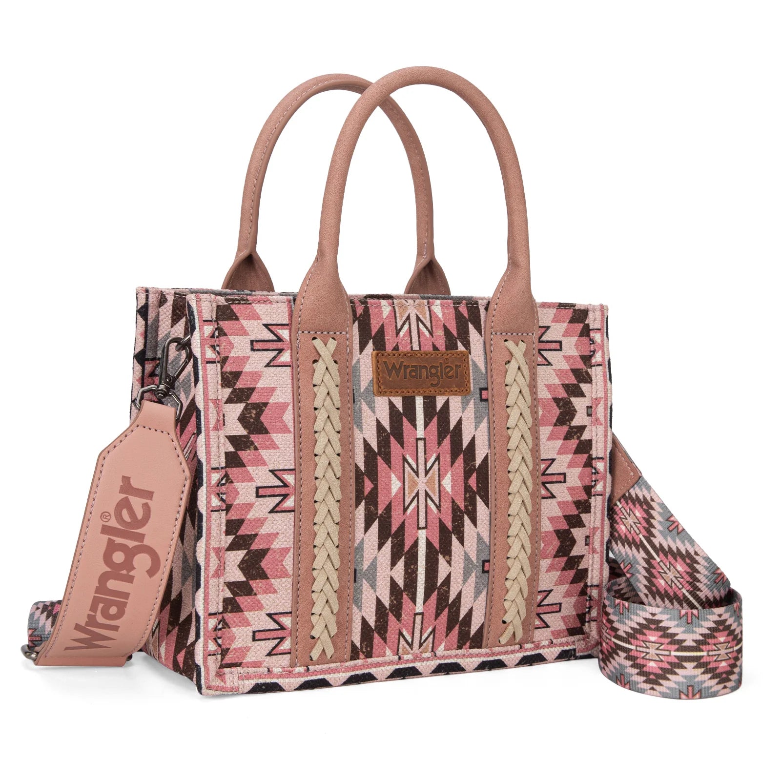 Wrangler Southwestern Pattern Purse ( Pink )