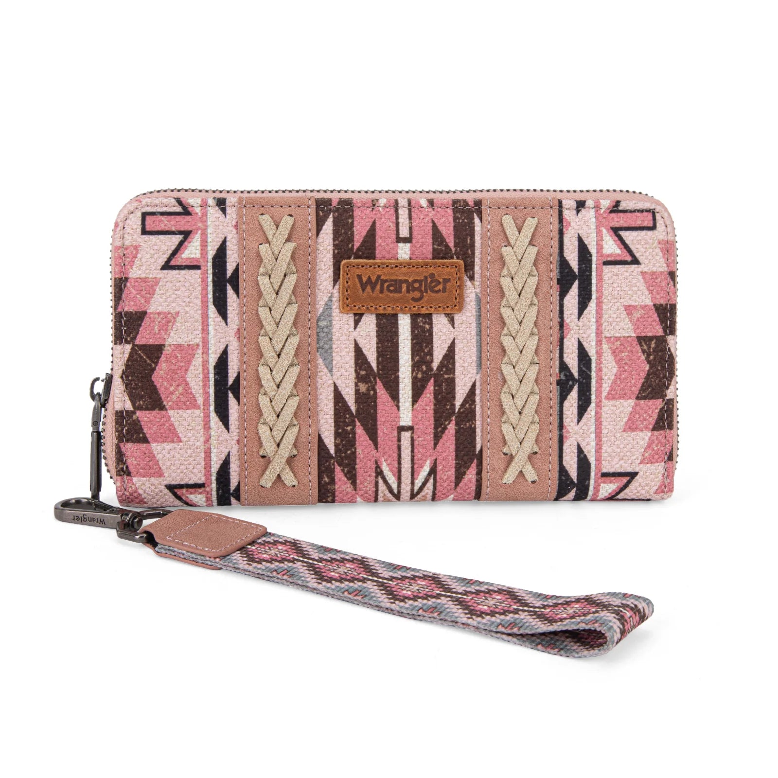 Wrangler Southwestern Pattern Wallet ( Pink )